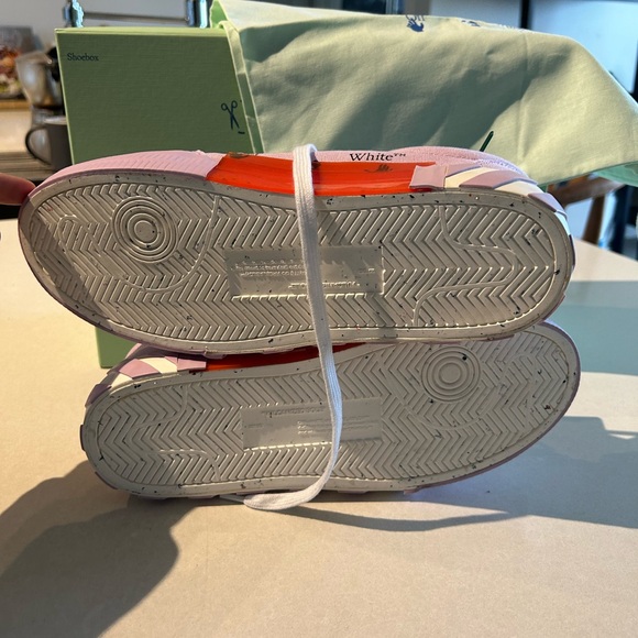 OFF-WHITE Women Vulc Low Canvas Lilac Size: EU 42 (US 11.5-12) - Picture 4 of 8
